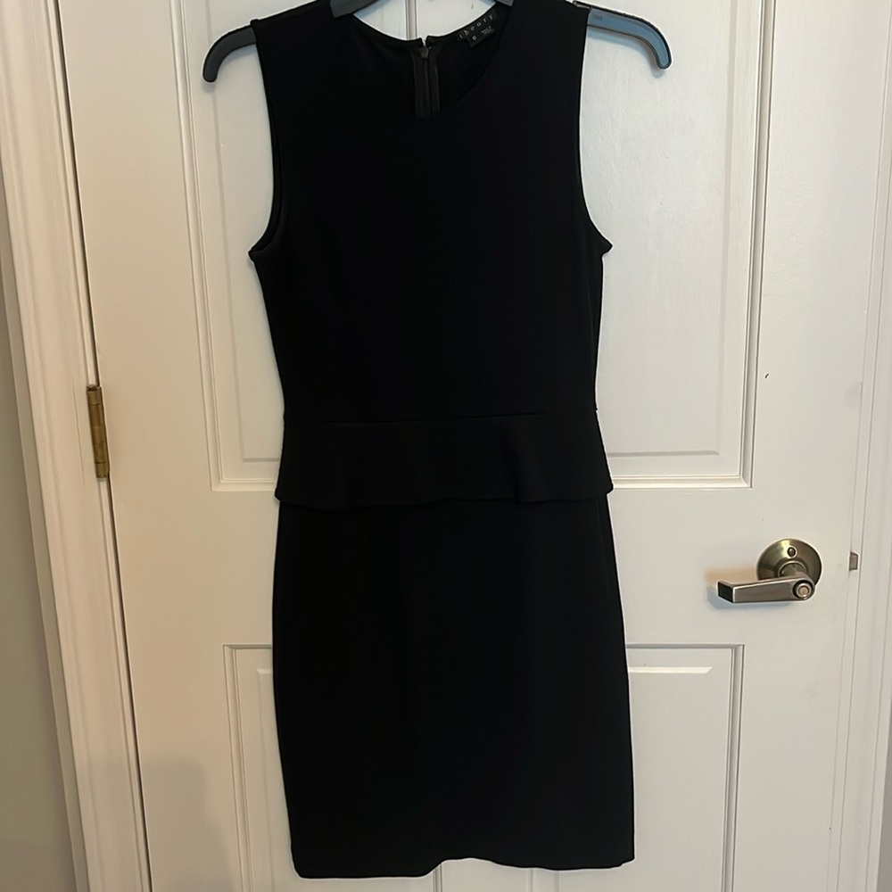 Theory black dress